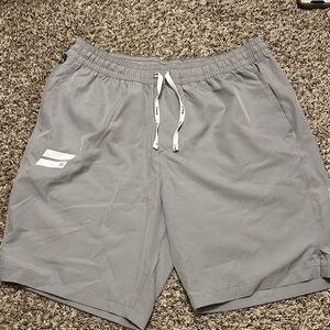 Hurley Light Gray Athletic Men's Shorts